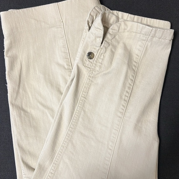 “Intro ❤️ love the fit” sand stretch pull on jeans size 12 - Picture 2 of 5